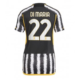 Damen Fußballbekleidung Juventus Angel Di Maria #22 Heimtrikot 2023-24 Kurzarm